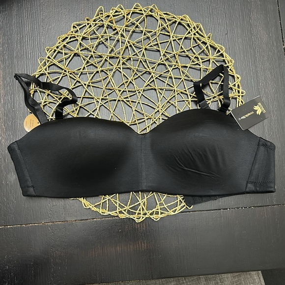 NWT New Wacoal Black Staying Power Strapless Convertible Bra Size 34C - Picture 5 of 8